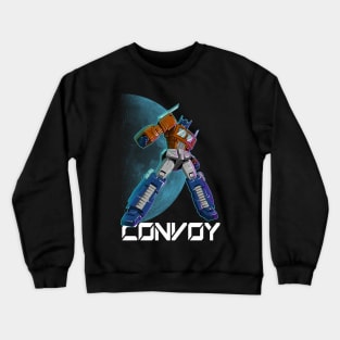 optimus prime mega convoy Crewneck Sweatshirt